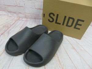 箱有 adidas アディダス YEEZY SLIDE イージースライド サンダル KANYE WEST HQ6448 ブラック 28.5cm 991795577