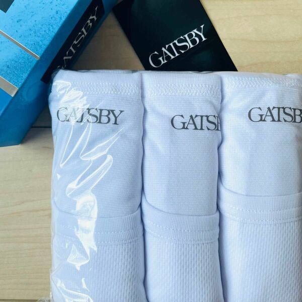 GATSBY ギャッツビー 半袖丸首 汗臭対応デオドラントインナー アンダーシャツ 3枚組 メンズ Lサイズ ホワイト 