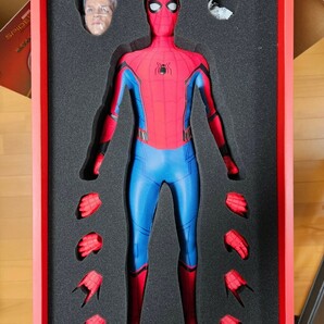 【開封美品】スパイダーマン DXバージョン ホットトイズ クオータースケール 1/4 QS015 ムービーマスターピースの画像3