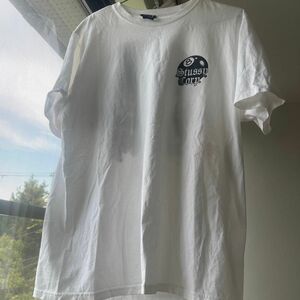 STUSSY ステューシー STUSSY & BORN X RAISED 半袖 ホワイト Mメンズ 