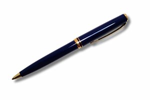 MONTBLANC モンブラン ボールペン GENERATION ジェネレーション ブルー 筆記具 ツイスト式 中古美品 アンティーク 迅速対応 送料185円 No24