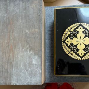 セール★断捨離★超豪華版 浄土真宗大谷派 乗如上人 内梨地和讃箱と和讃四冊揃い 二重箱に塗箱内梨地