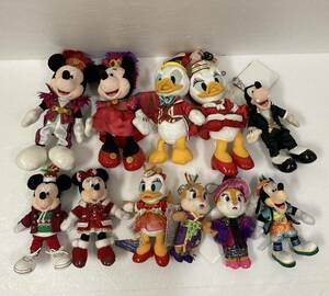  Tokyo Disney Land si-... soft toy badge Halloween 2017 minnie o- minnie kla squirrel Mickey daisy Goofy set 