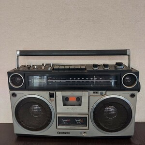 昭和レトロ 当時物 サンヨー SANYO ラジカセ mr9550 ラジオ カセット レコーダー