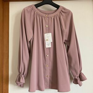 新品　ニッセン長袖ブラウス　M 