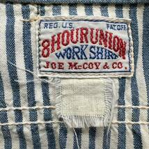 【JOE McCOY】ジョーマッコイ 8hour union ハーフジップシャツ_画像7