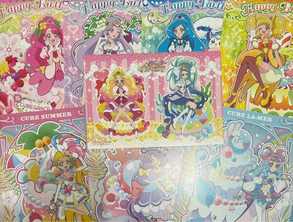 プリキュア スイーツコレクション バースデーカード