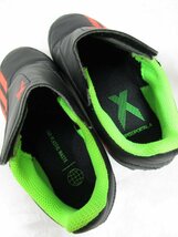 【送料込】[キッズ/子供]　adidas　アディダス　サッカートレーニングシューズ/HR1794　19cm　黒　ブラック　男女共用 /n472589_画像7