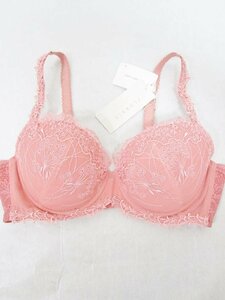 [ including carriage ] new goods!Triumph FLORALEfrola-re bite Lynn p bra pink FL2004 WHU wire entering unused tag attaching sizeD75/959562