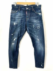 【送料込】DSQUARED2 ディースクエアード BOCCA CHICCA WASH SEXY TWIST JEAN S74LA0899 デニム 【メンズ】Mサイズ デニムブルー s6437871