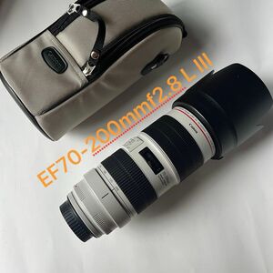 Canon ef 70-200mmf2.8Liii IS USM 美品 日曜日まで