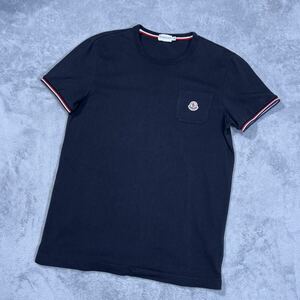 1円　極美品　MONCLER モンクレール　マグリア　半袖　ポケットTシャツ 半袖Tシャツ Mサイズ　黒　