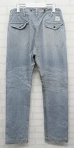 3P6592/RRL ヒッコリーストライプワークパンツ USA製 ダブルアールエル_画像3