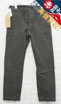 3P6637/未使用品 RRL ブラックシャンブレートラウザーズ ダブルアールエル コバートワークパンツ_画像1