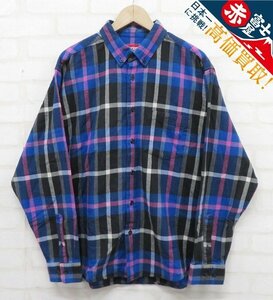 8T2151/Supreme 23AW Plaid Flannel Shirt シュプリーム フランネルシャツ