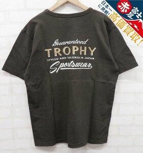 8T1768/未使用品 TROPHY CLOTHING 半袖ポケットTシャツ トロフィークロージング