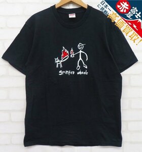 8T2103【クリックポスト対応】Supreme 18SS SPITFIRE WHEELS TEE シュプリーム 半袖Tシャツ