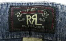 3P6595/RRL USN デニムパンツ 日本製 ダブルアールエル_画像4