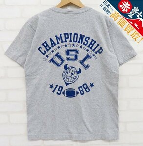 8T2109【クリックポスト対応】Champion BUDDY別注 T1011 SANDIEGO DEVILS 半袖Tシャツ USA製 チャンピオン バディ