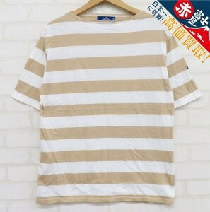 8T2115[ click post correspondence ]SAINT JAMES short sleeves border T-shirt France made St. James 