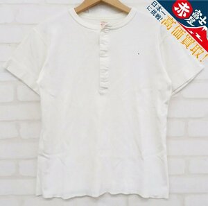 8T2222【クリックポスト対応】THE REAL McCOY’S 半袖ヘンリーネックTシャツ リアルマッコイズ