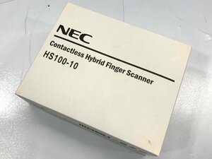 NEC 非接触型指ハイブリッドスキャナ Contactless Hybrid Finger Scanner HS100-10 [Etc]