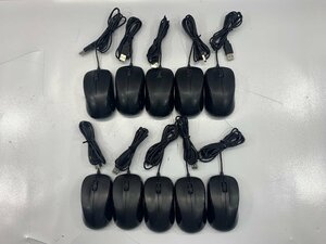 1 jpy start!![ not yet inspection goods ]ELECOM USB mouse 10 piece set [Etc]