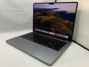 1 jpy start!!{M1Max installing }Apple MacBook Pro A2442 (14-inch, 2021) foreign language keyboard Space gray [Nmc]