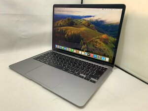 １円スタート！！Apple MacBook Air A2337 (M1,2020) スペースグレイ [Nmc]