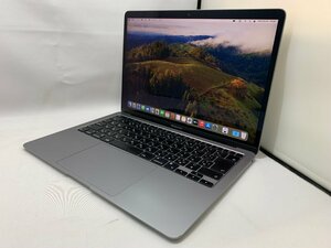 １円スタート！！Apple MacBook Air A2337 (M1,2020) スペースグレイ [Nmc]