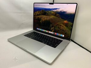 １円スタート！！《M1Pro搭載》Apple MacBook Pro A2485 (16-inch, 2021) 外国語キーボード シルバー [Nmc]