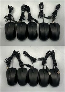 １円スタート！！【未検査品】ELECOM USB mouse 10個セット [Etc]