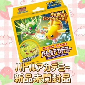 新品　ポケモンバトルアカデミー