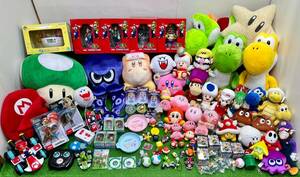 032-160 nintendo soft toy figure miscellaneous goods toy large amount together Amiibo most lot Mario car bi. Animal Crossing Zelda s pra 
