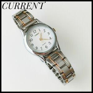 美品　カレント　CURRENT レディース　腕時計　クウォーツ　シルバー　時計 クォーツ 稼働品 腕時計