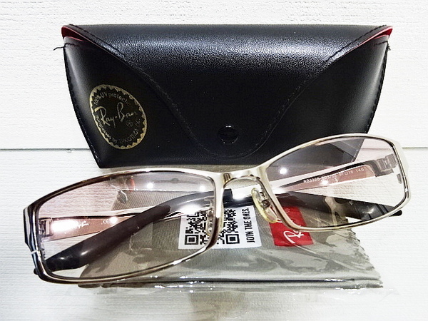 廃盤 正規 極美品 RayBan ピンク グラデーション RB3326 003/58 57口16 140 シルバー レイバン 細長 四角 スクエア サングラス メガネ 眼鏡