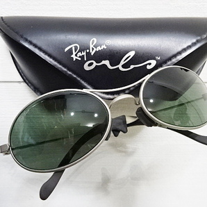 廃盤 極美品 綺麗 B&L レイバン オルズ オーバル シルバーマット ボシュロム RAYBAN アメリカ オールド ビンテージ サングラス 90s 90年代