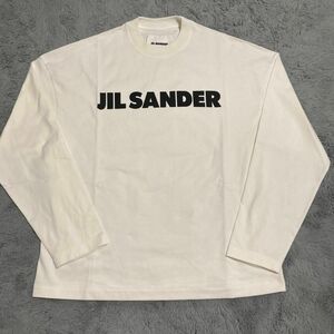 【正規品　新品】ジルサンダー JIL SANDER 長袖 Tシャツ ロゴ ロンT 