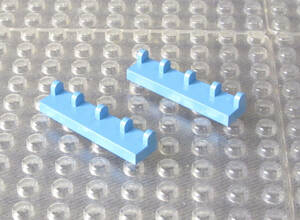 * Lego ∥LEGO[ шарнир плитка (1x4)/ medium blue 2 шт ]#4625* стандартный товар [R89807]