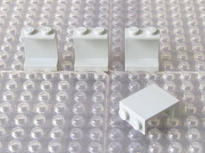 ◆レゴ∥LEGO【パネル(1x2x2)(廃版タイプ/ソリッド)/旧灰 4個】#4864a◆正規品 [R89591]