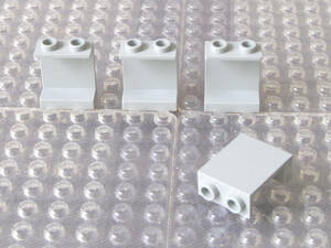 ◆レゴ∥LEGO【パネル(1x2x2)(廃版タイプ/ホロウ)/旧灰※ 4個】#4864b◆正規品 [R89592]