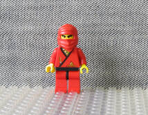 ◇レゴ∥LEGO【ミニフィグ-忍者(Ninja)シリーズ 赤忍者(Ninja-Red)】◆正規品 [R89764]_画像1