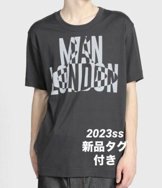 新品タグ付き　“MAN LONDON”リラックスTシャツ