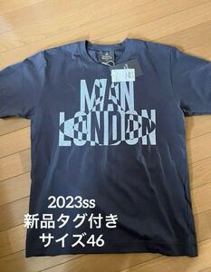 新品タグ付き　“MAN LONDON”リラックスTシャツ