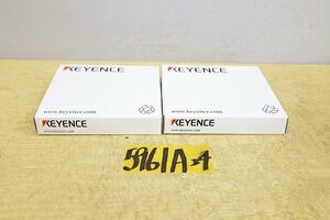 5961A24 未使用 KEYENCE キーエンス ファイバユニット FU-77TZ 2個セット 透過型