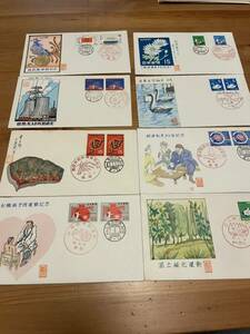  First Day Cover stamp hobby week commemorative stamp autograph FDC Sato . Saburou ..( beautiful large ..) research . limitation national afforestation ordinary stamp swan ..