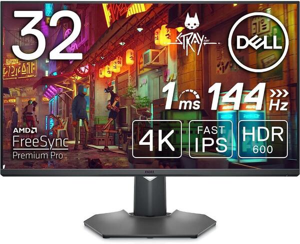 DELL 32インチ 4Kゲーミングモニター G3223Q 1ms 144hz