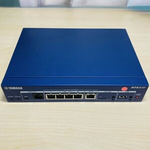 ＄01【通電OK】YAMAHA RTX830 ギガアクセス VPNルーター 小規模拠点向け マルチポイントトンネル LANマップ ネットワーク 通信 機器 ヤマハの画像1