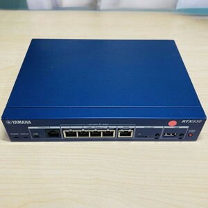 ＄01【通電OK】YAMAHA RTX830 ギガアクセス VPNルーター 小規模拠点向け マルチポイントトンネル LANマップ ネットワーク 通信 機器 ヤマハ