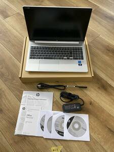 ●69【通電OK】HP ProBook 450 G9 Core i5-1235U HP 15.6インチ 45Wスマート ACアダプター 各種取扱説明書 各種DVD ノートパソコン